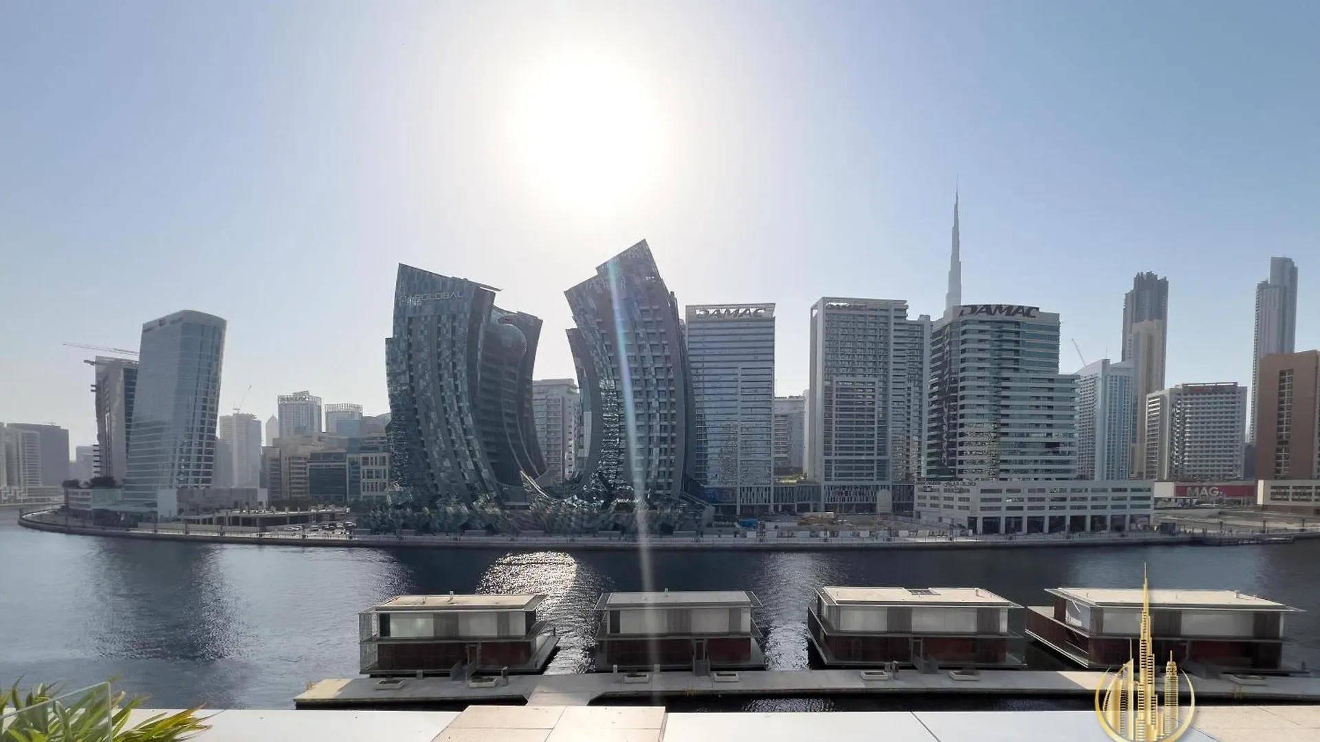 Hamilton Residence - Premium 1Br Best Canal View - Business Bay Dubai 0*,