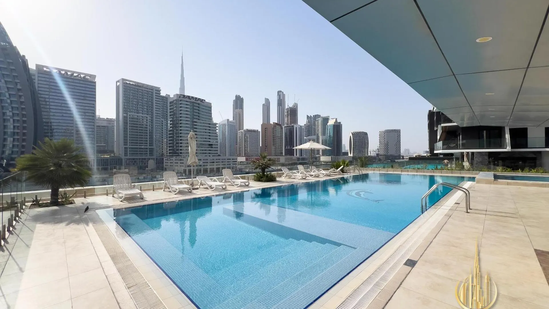 Hamilton Residence - Premium 1Br Best Canal View - Business Bay Dubai Emirati Arabi Uniti