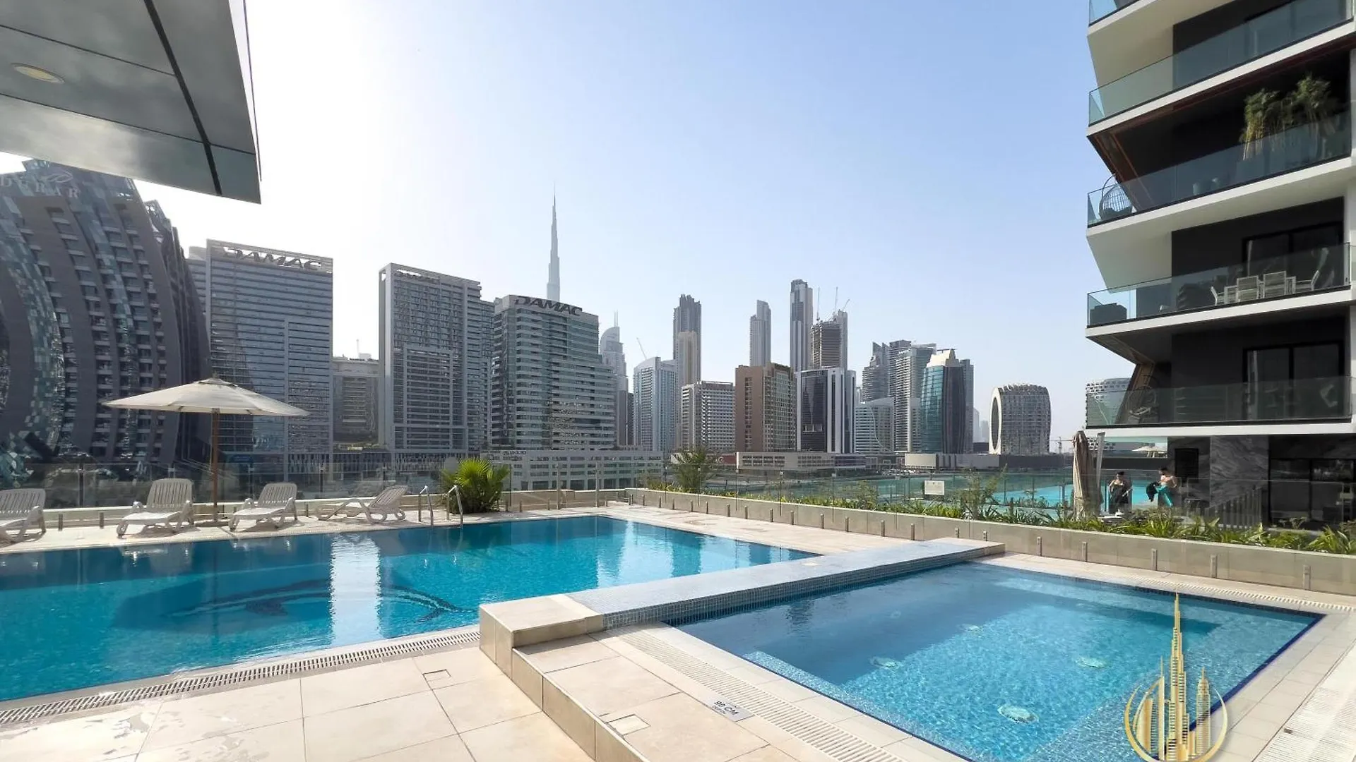 Hamilton Residence - Premium 1Br Best Canal View - Business Bay דובאי