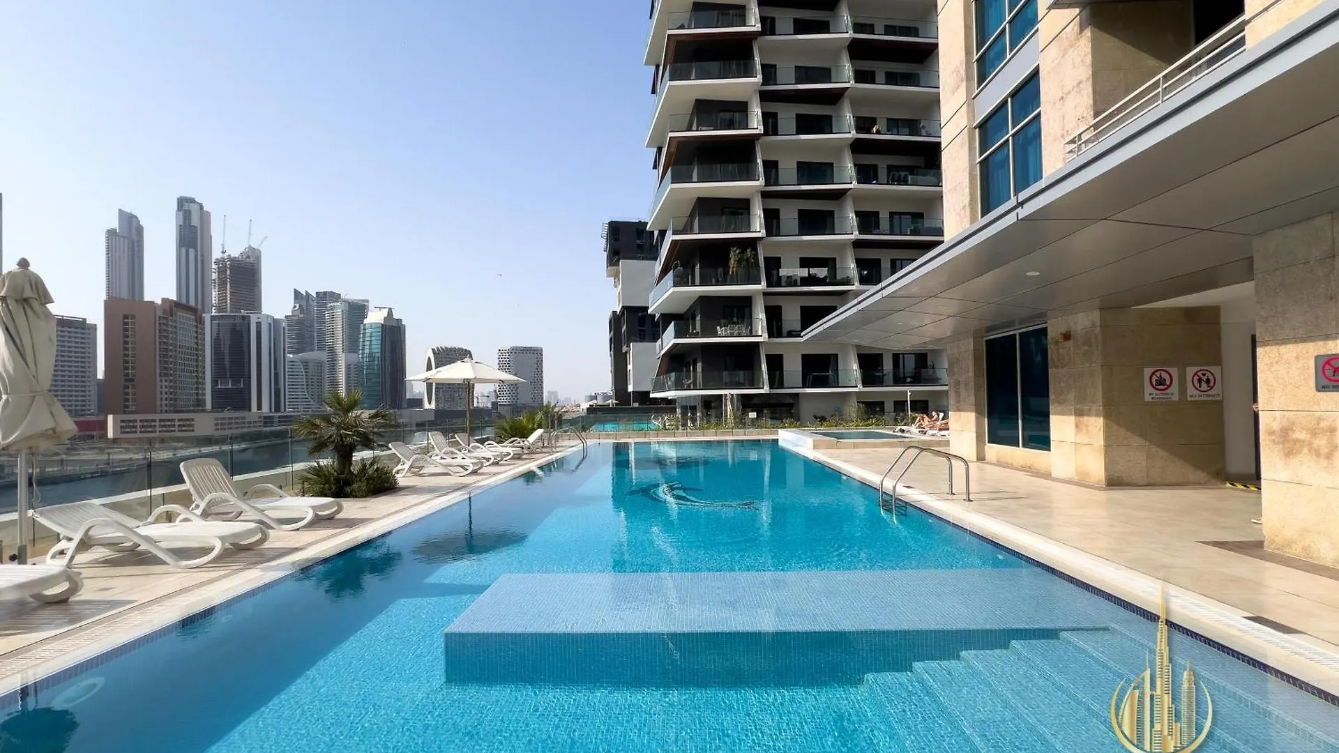 Apartment Hamilton Residence - Premium 1Br Best Canal View - Business Bay